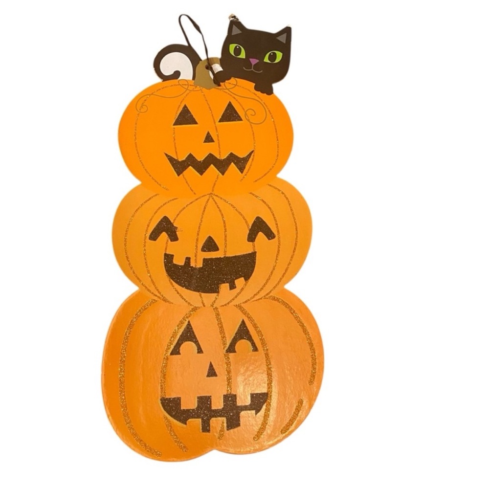 Halloween Pumpkin Stack Decoration